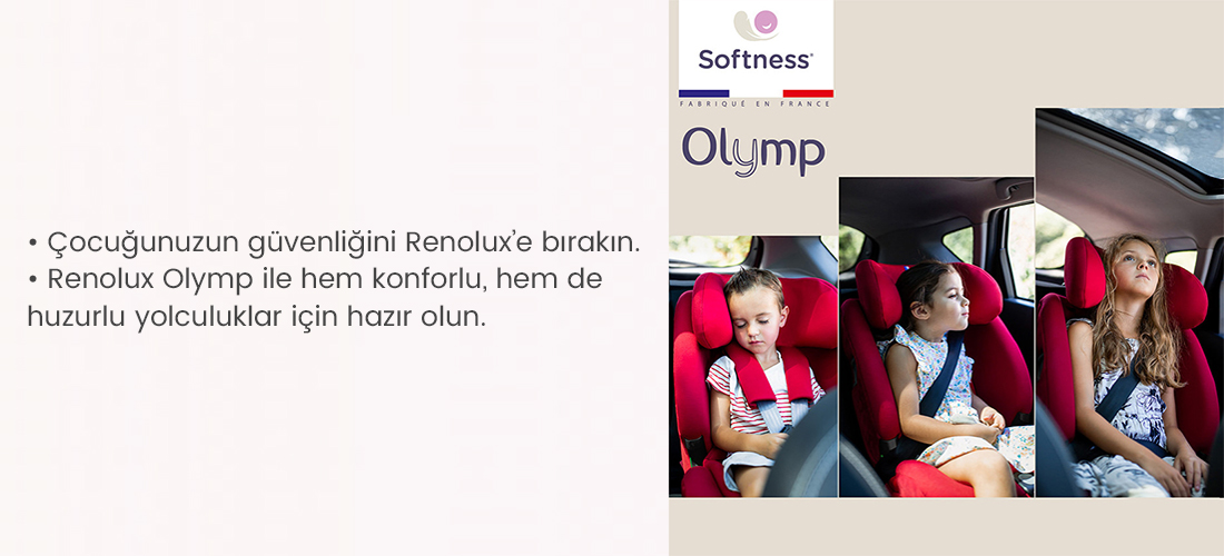 Renolux Olymp I-Size Softness Isofix 9-36 Kg Oto Koltuğu